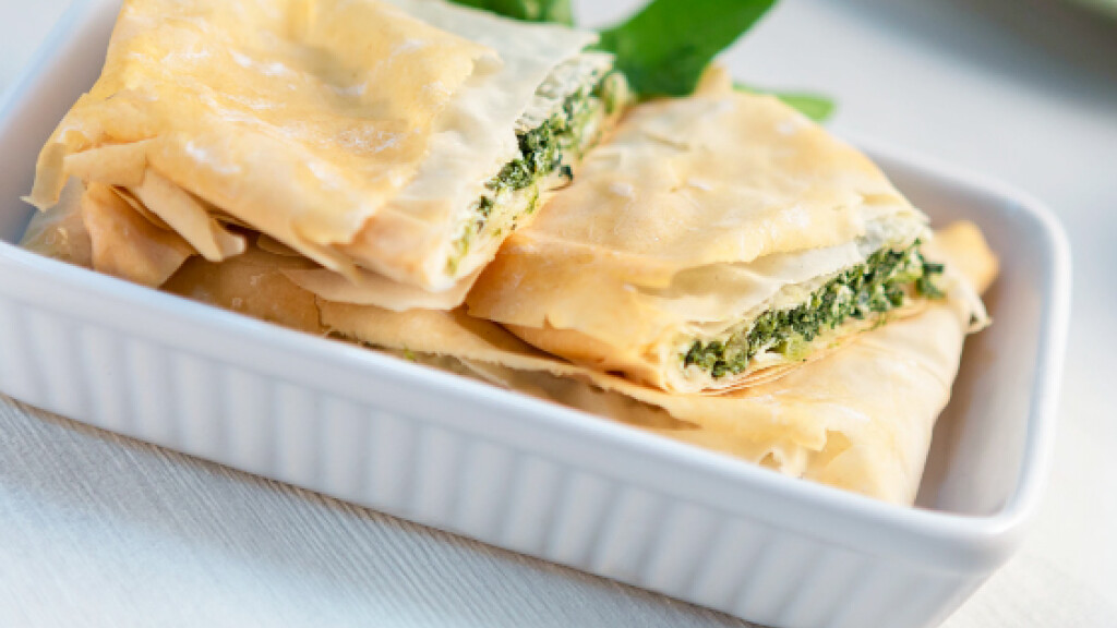 Tortino con spinaci, porro di Cervere e ricotta piemontese - tortino-spinaci