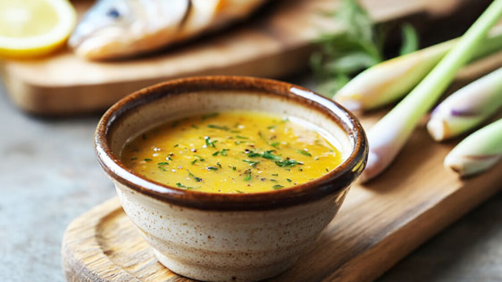 Salsa al lemongrass con miele - salsa lemongrass