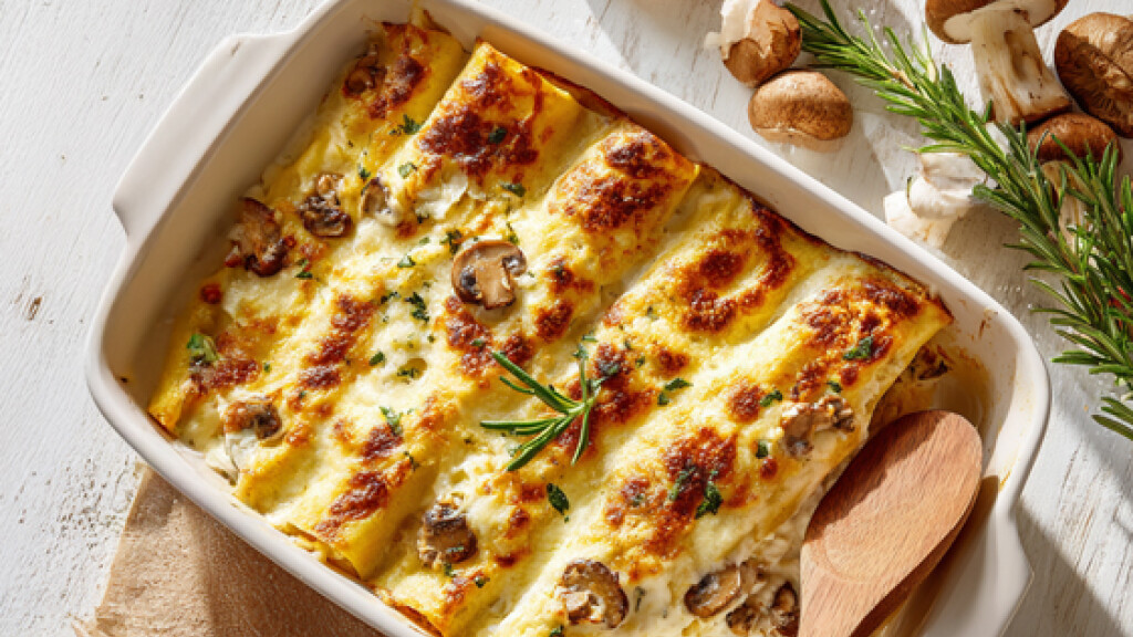Cannelloni con carne macinata, ricotta e funghi - cannelloni-carne-macinata