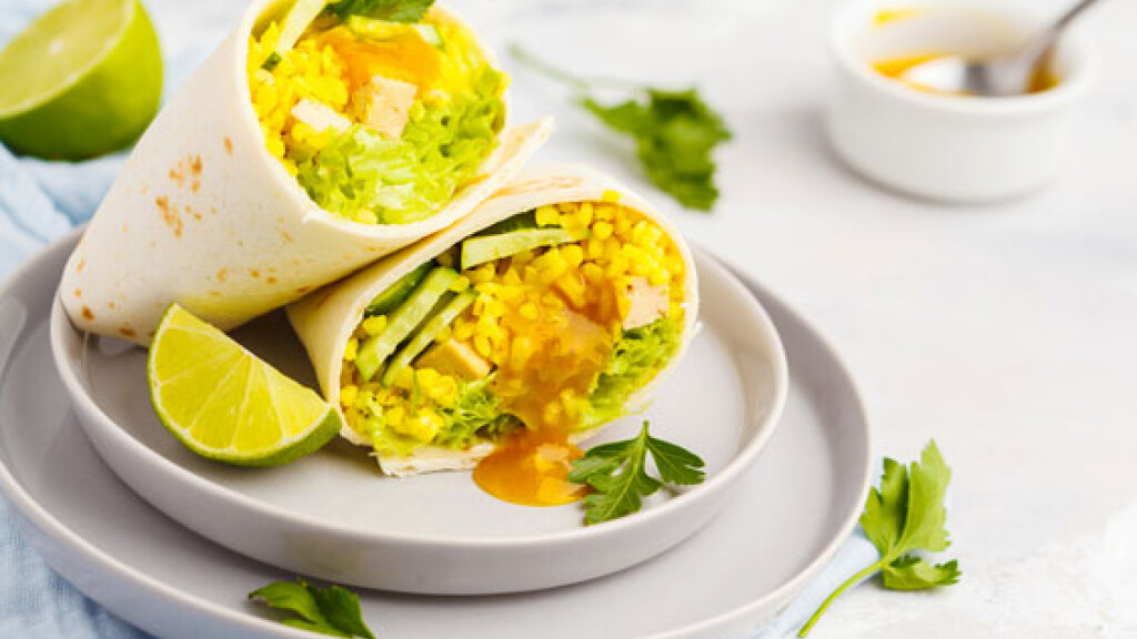 Burrito con Bulgur, Curcuma e Avocado - burrito-bulgur-curcuma-avocado