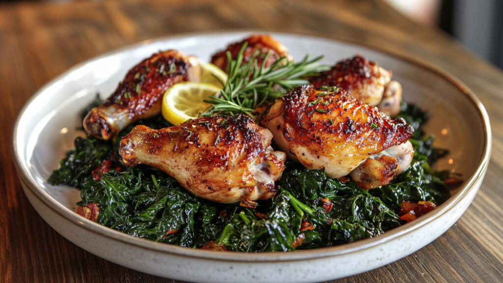 Fusi e sovracosce di pollo con cavolo nero - fusi-e-sovracosce-pollo-cavolo-nero