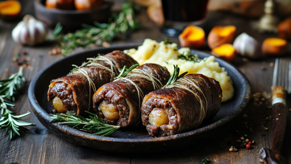 Involtini di scottona con castagne e speck - involtini-scottona-ripieno-castagne-speck