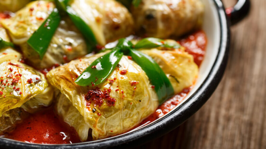 Involtini con carne - involtini verza