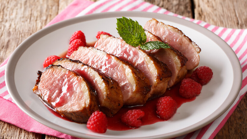 Petto d’anatra ai lamponi - petto-anatra-lamponi