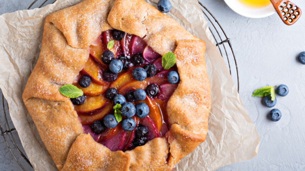 Sfoglia Pesche e Mirtilli - Sfoglia Pesche e Mirtilli