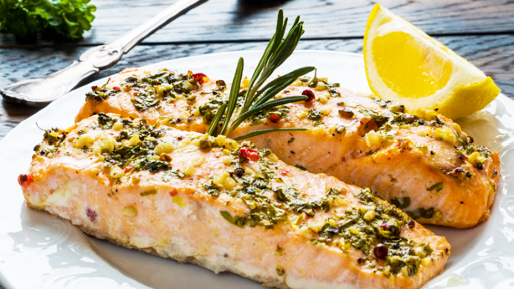 Salmone al forno con pepe rosa - salmone-al-forno-pepe-rosa