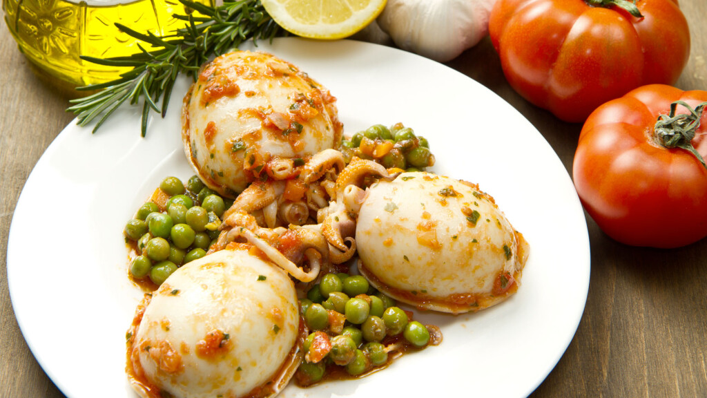 Seppia con i piselli - Seppie e piselli