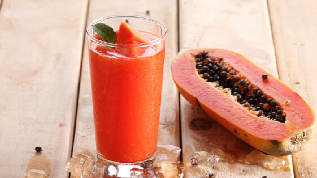 Smoothie alla Papaya e Zenzero - smoothie