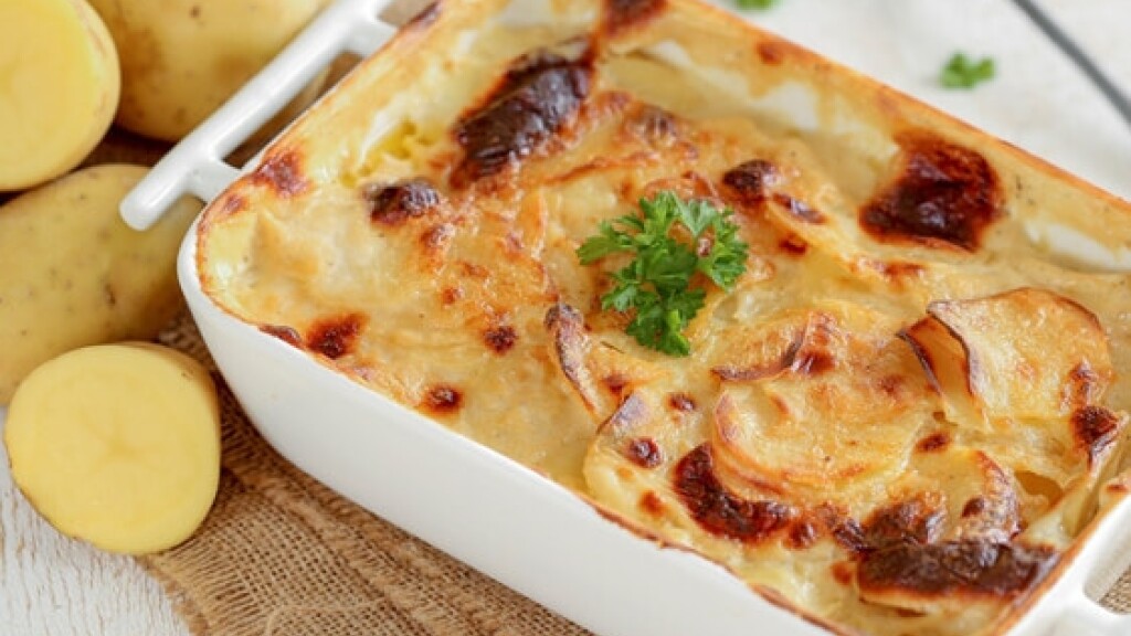 Gateau di Patate bianche e tartufo - Timballo di patate