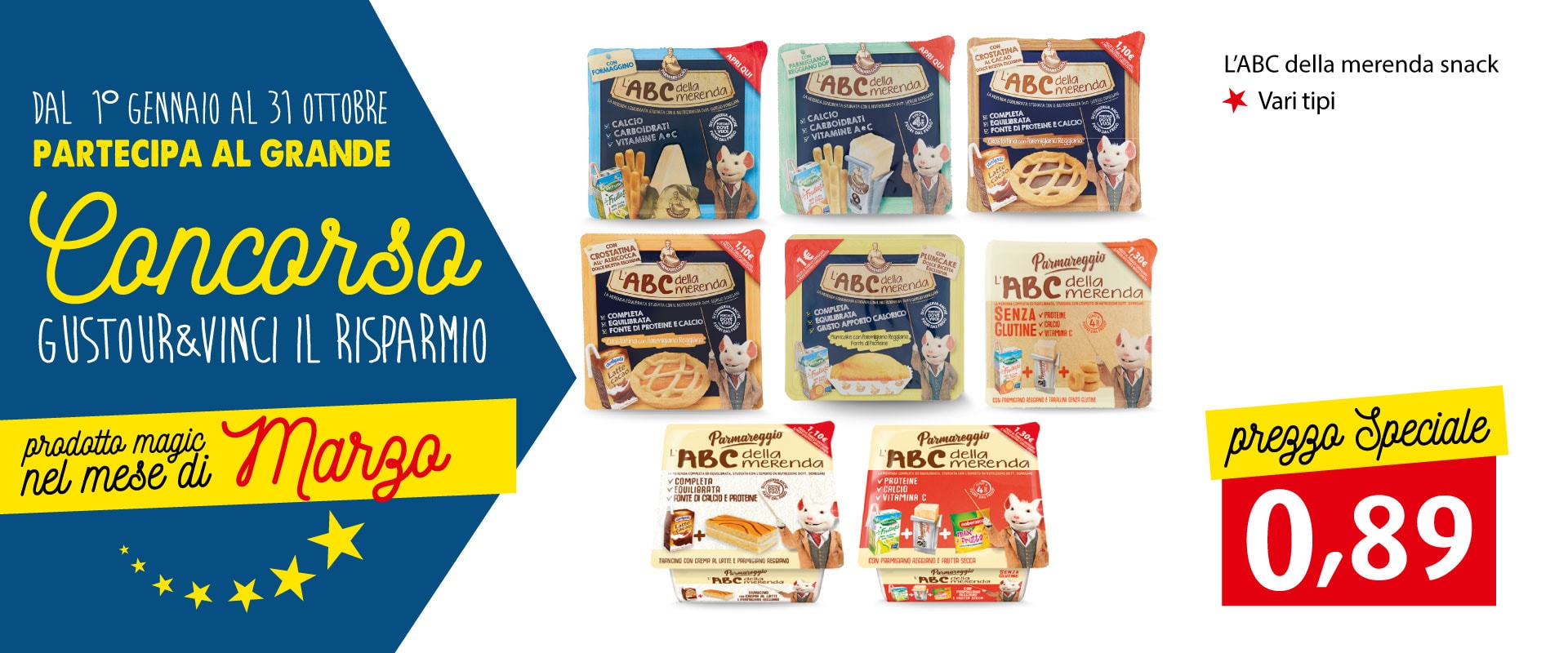 Magic Sponsor marzo 2020 - ABC della merenda