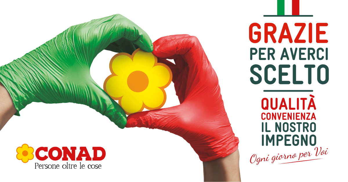 Grazie per averci scelto Gustour Conad