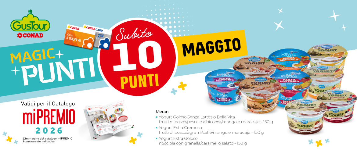 Concorso Magic Punti Conad