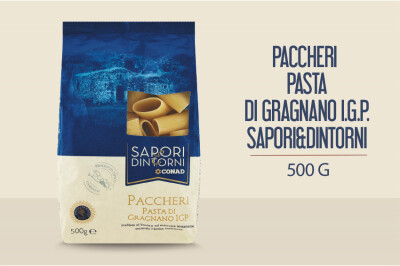 Paccheri Pasta di Gragnano IGP 500 g Sapori&Dintorni - Paccheri Pasta di Gragnano IGP 500 g