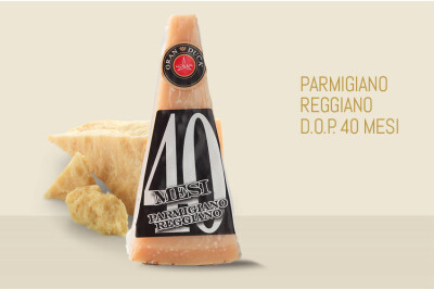 Parmigiano Reggiano D.O.P. 40 mesi - PARMIGIANO REGGIANO D.O.P. 40 MESI