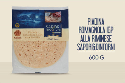 Piadina Romagnola IGP Sapori e Dintorni