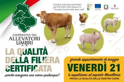 Grande Evento 21 maggio 2021: vieni a scoprire la Qualità della filiera certificata. - Evento-21-maggio