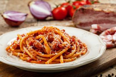 Spaghetti all'amatriciana