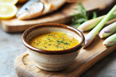 Salsa al lemongrass con miele - salsa lemongrass