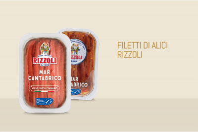 Filetti di alici del Mar Cantabrico Rizzoli