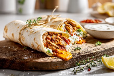 Kebab con crema di peperoni, robiola, timo e limone - kebab-crema-peperoni-robiola-timo-limone