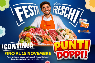 La Festa dei Freschi CONTINUA fino al 15 novembre!