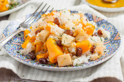 Risotto con Mele e Zucca