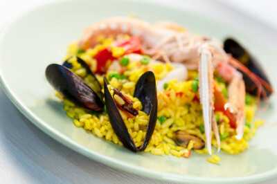 Paella de marisco - paella-de-marisco