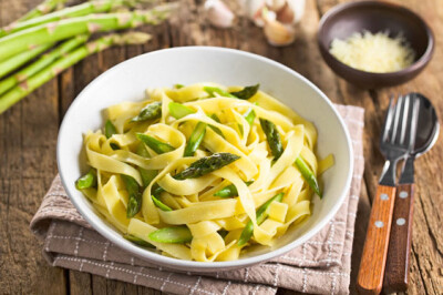 Tagliatelle con Asparagi di Altedo